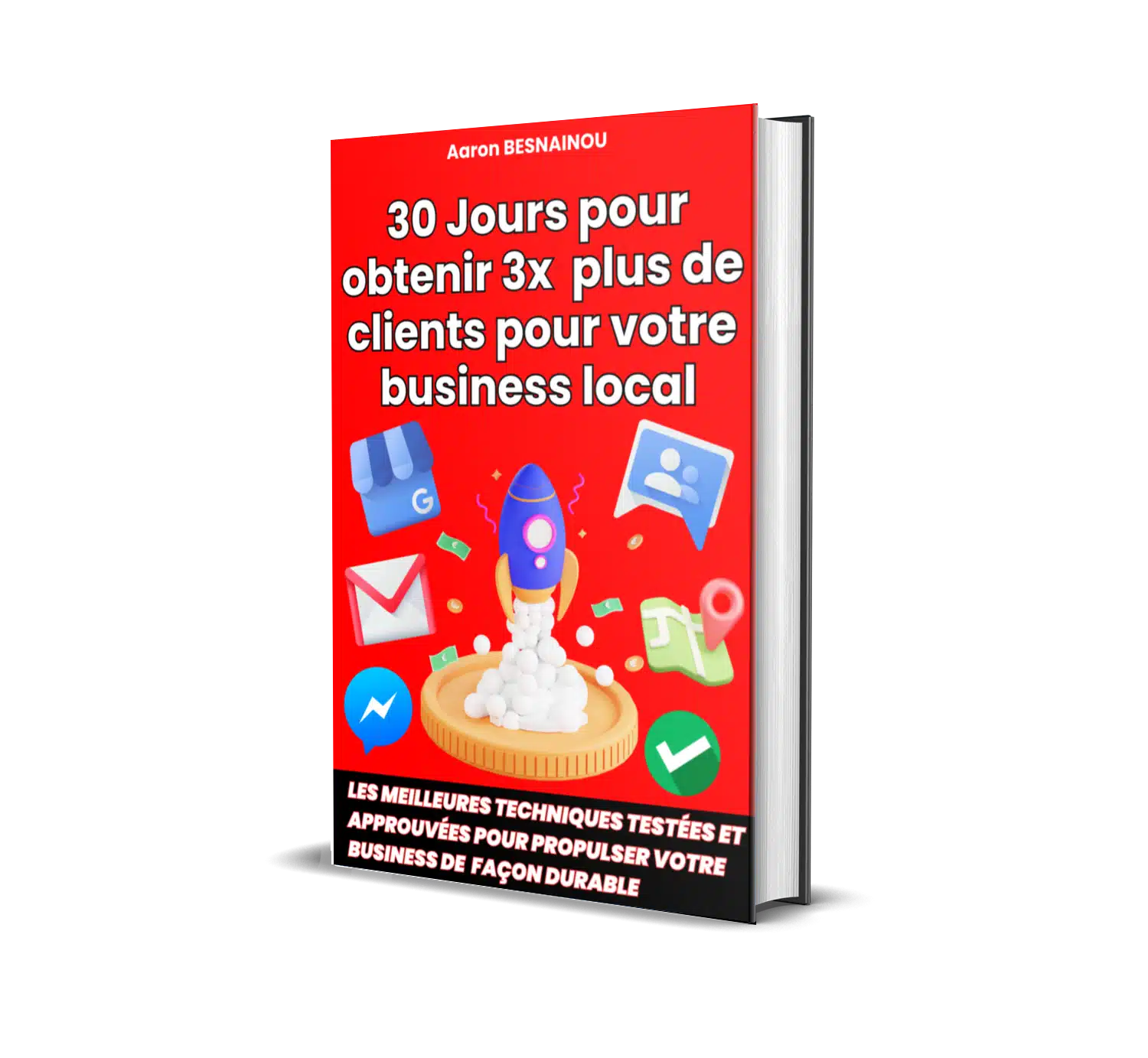 Ressources de marketing - e book 30 jours pour obtenir 3x plus de clients pour votre business local 