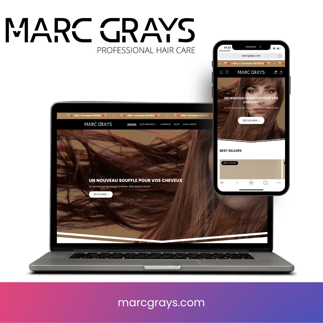 Marc Grays website Marc Grays cosmétiques